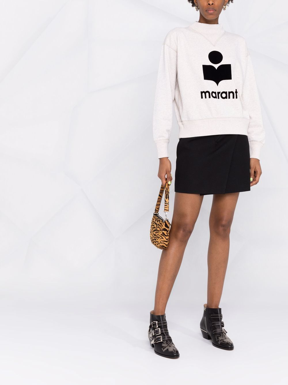 Marant Etoile Sweaters Beige Cotton