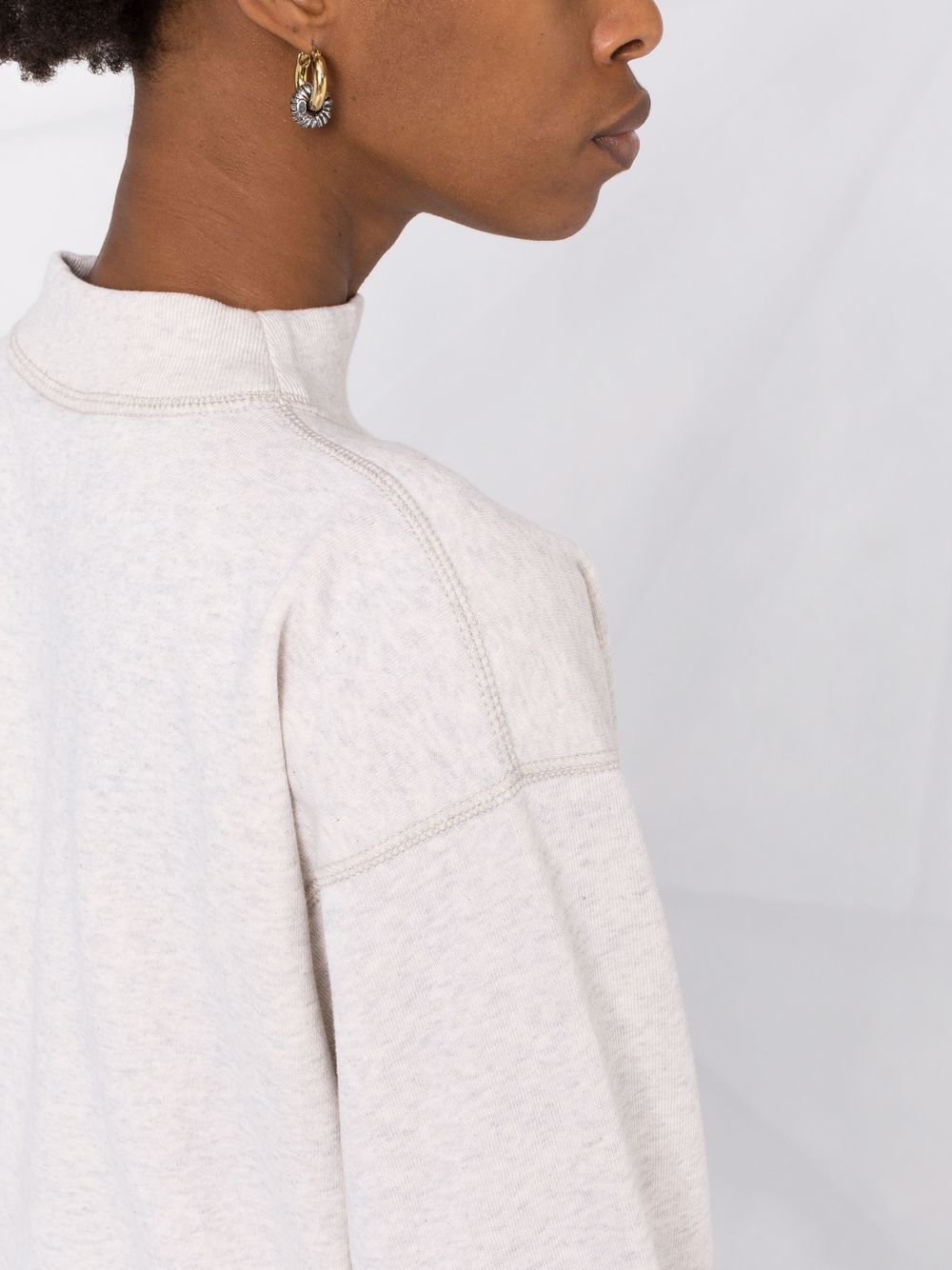 Marant Etoile Sweaters Beige Cotton