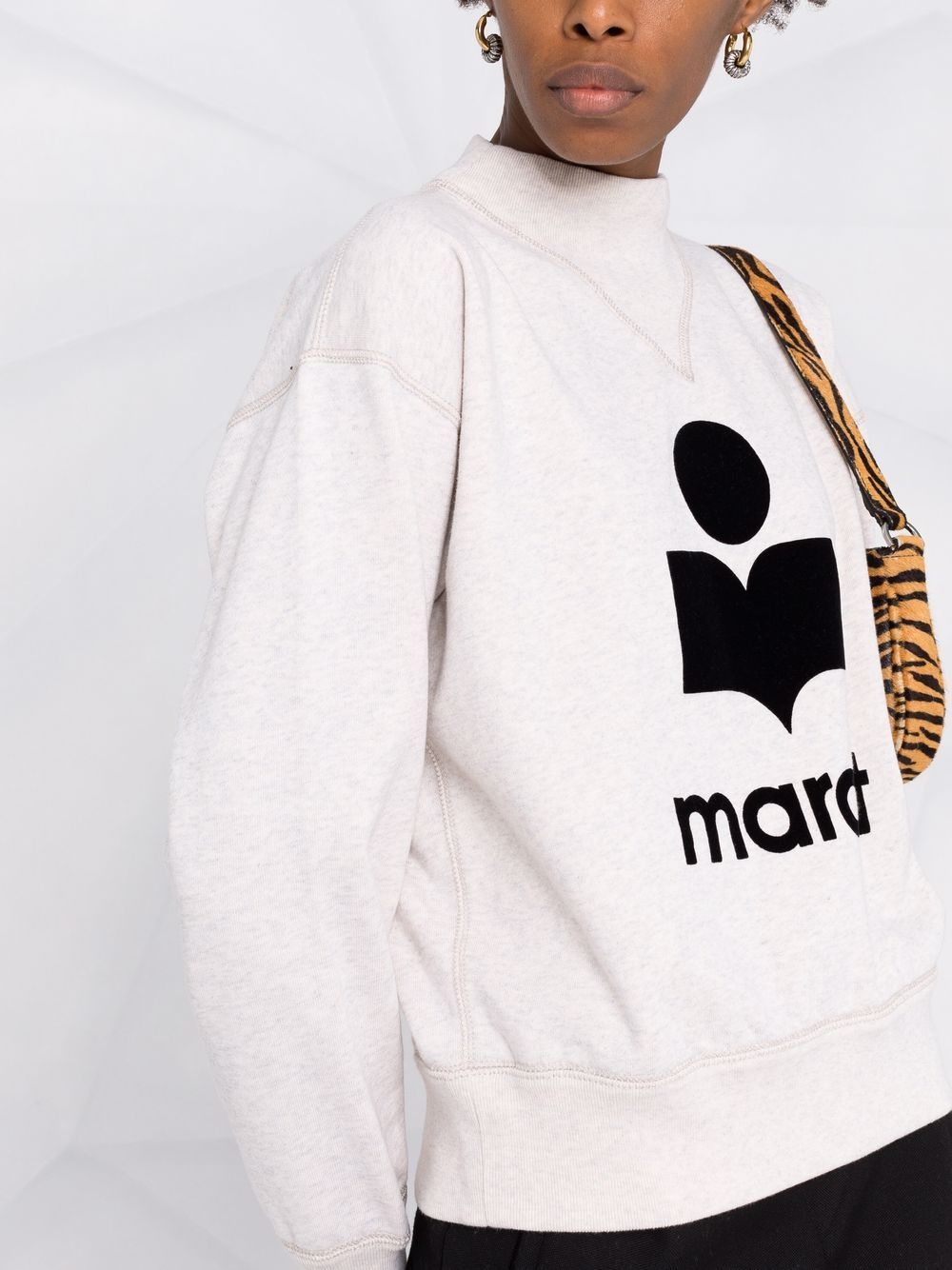 Marant Etoile Sweaters Beige Cotton