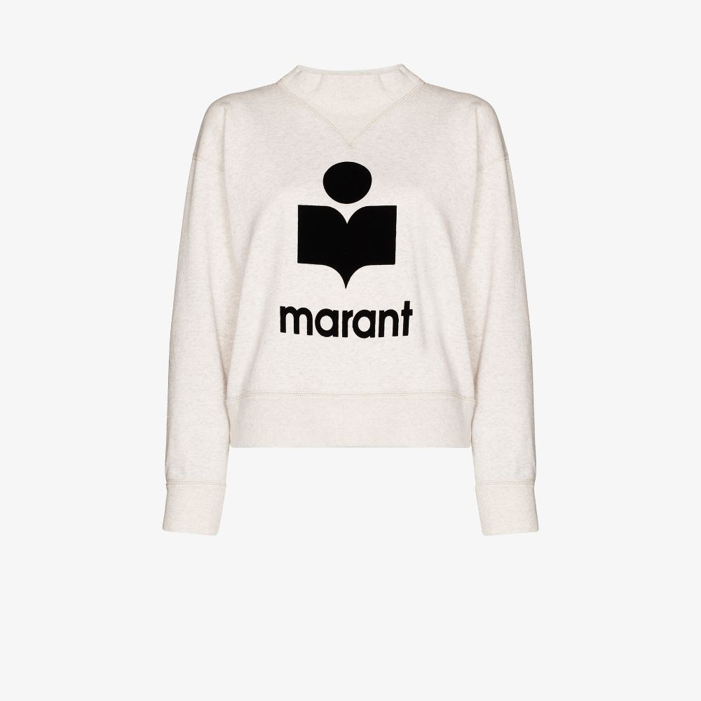 Marant Etoile Sweaters Beige Cotton