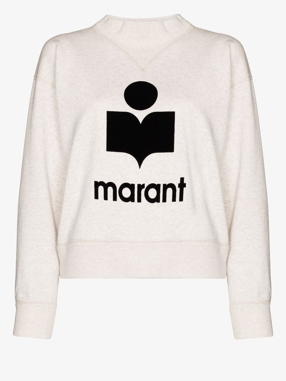 Marant Etoile Sweaters Beige Cotton