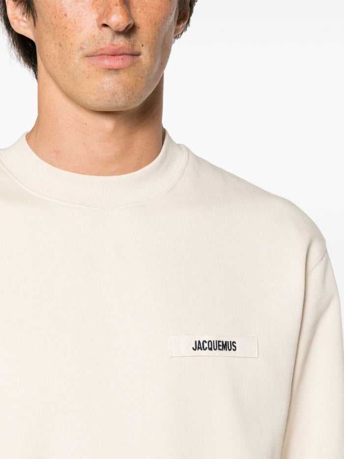 Jacquemus Sweaters Beige Cotton