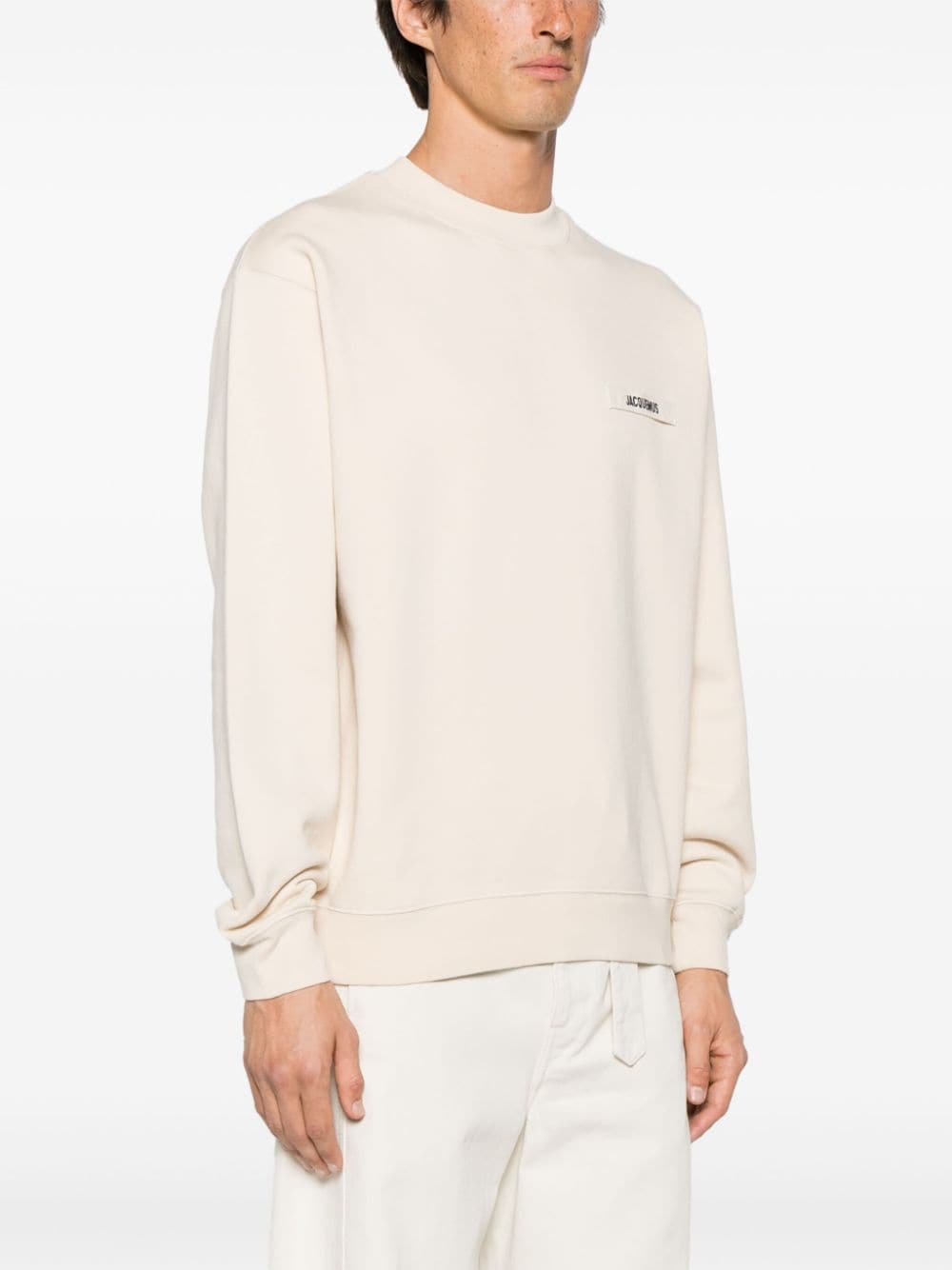 Jacquemus Sweaters Beige Cotton