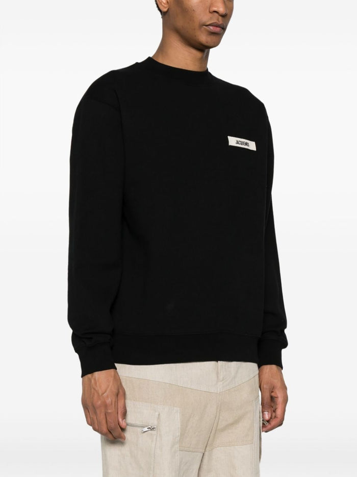Jacquemus Sweaters Black Cotton