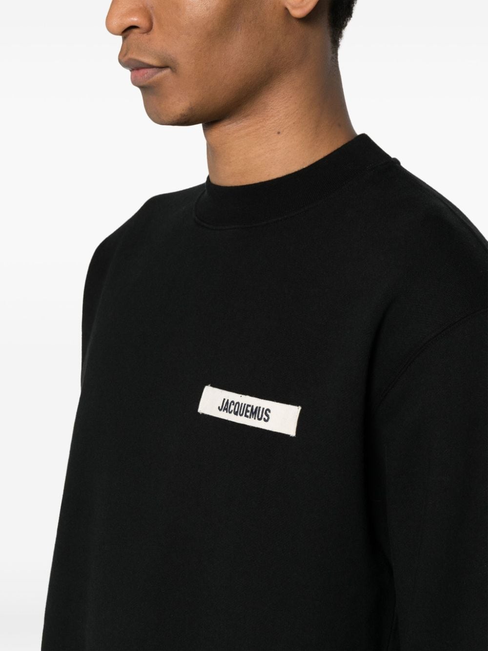 Jacquemus Sweaters Black Cotton