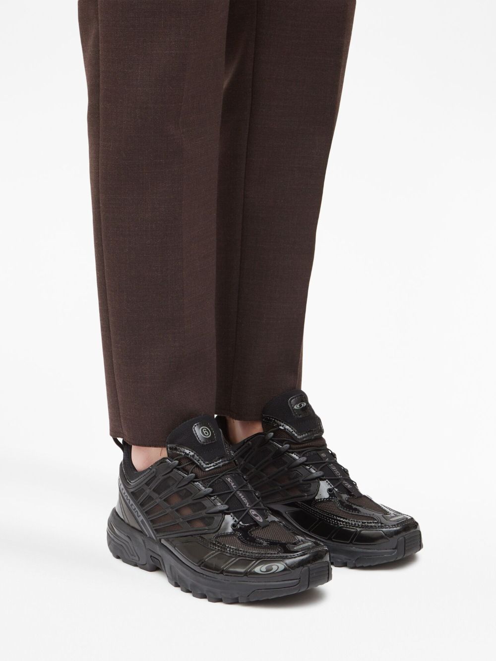 Mm6 X Salomon Sneakers Black
