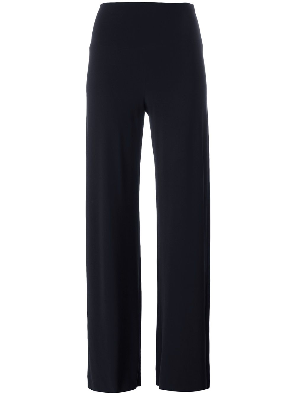 Norma Kamali Trousers Blue Polyester