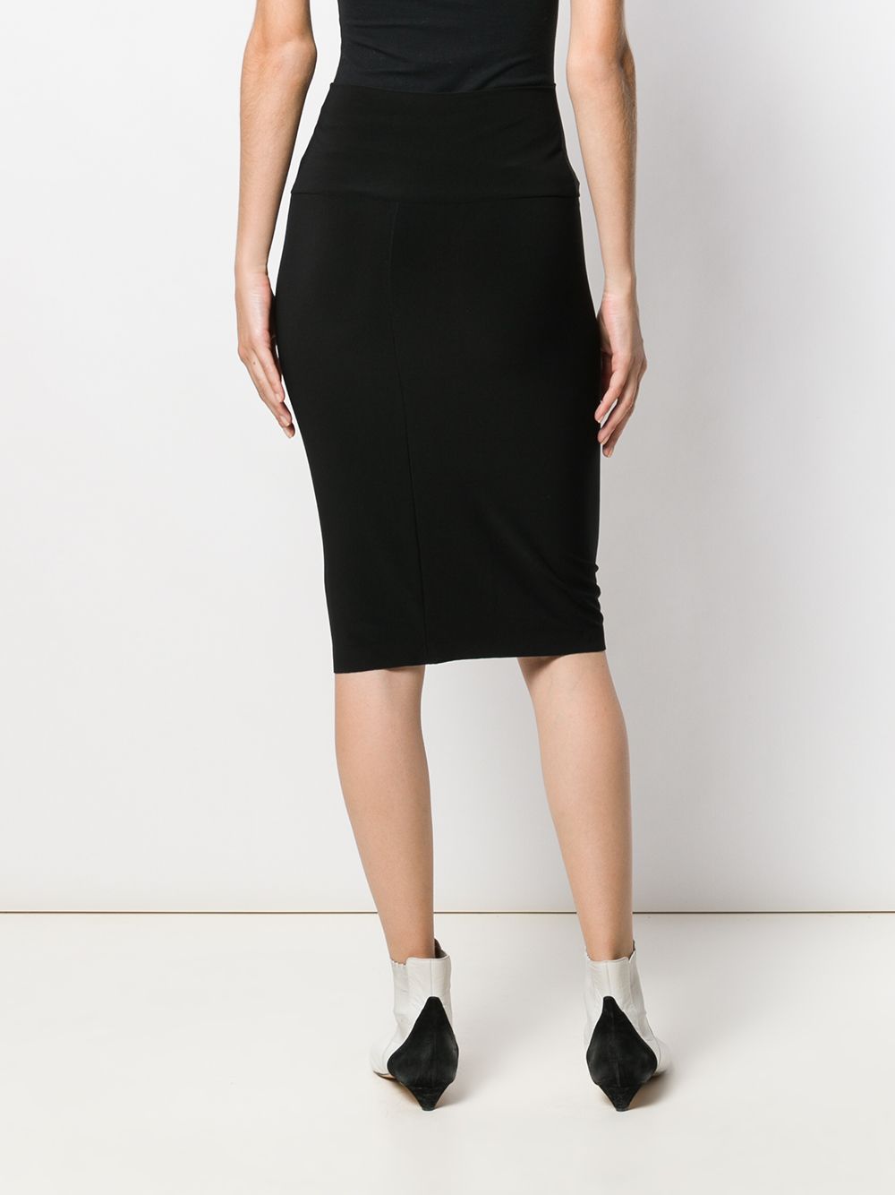 Norma Kamali Skirts Black Polyester Elastane
