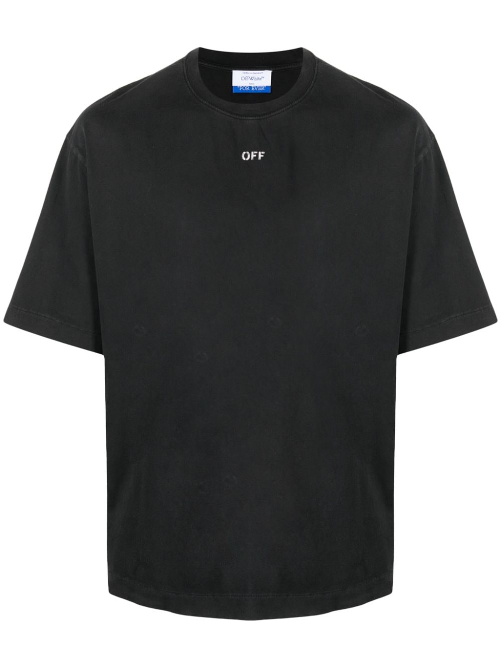 Off White T-Shirts And Polos Black Cotton