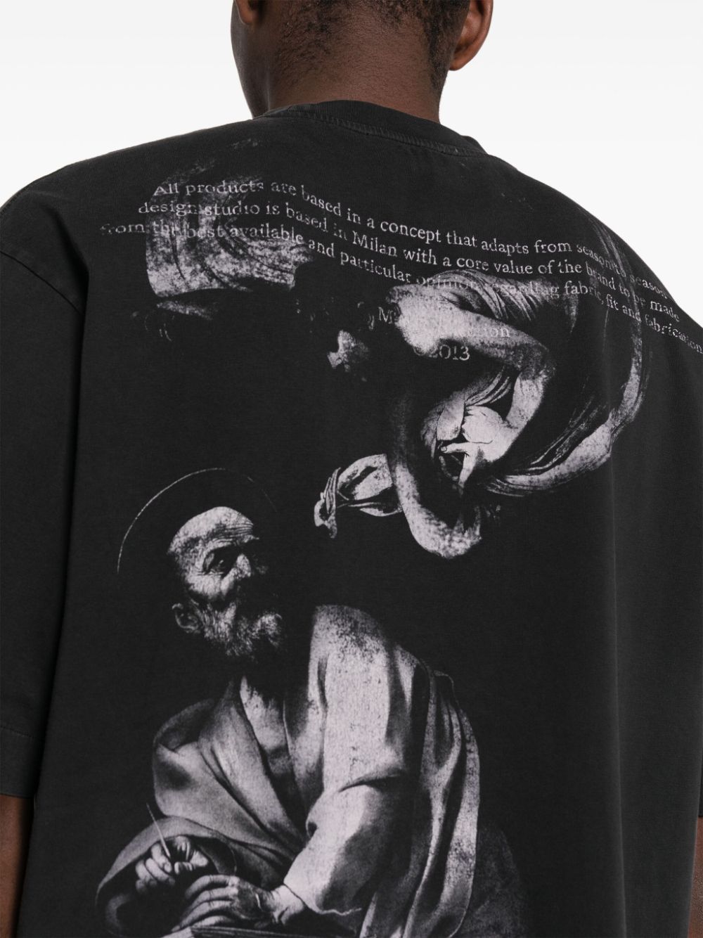 Off White T-Shirts And Polos Black Cotton