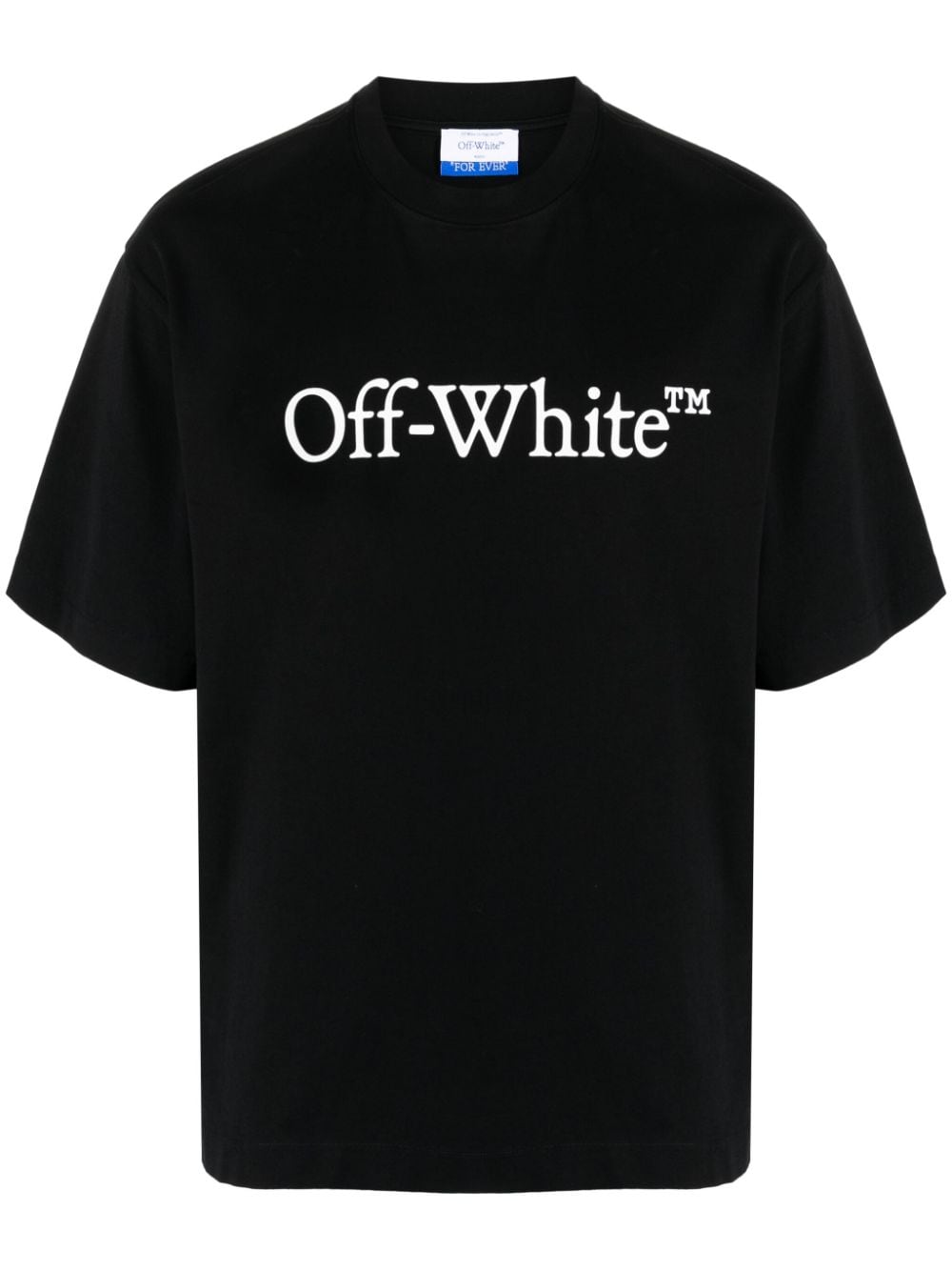 Off White T-Shirts And Polos Black Cotton