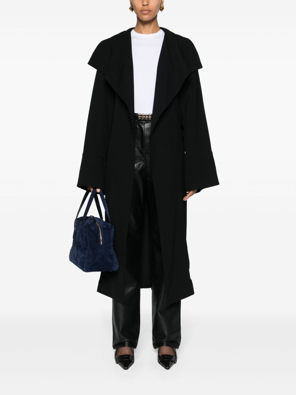 TOTEME PRE Coats Black Elastane