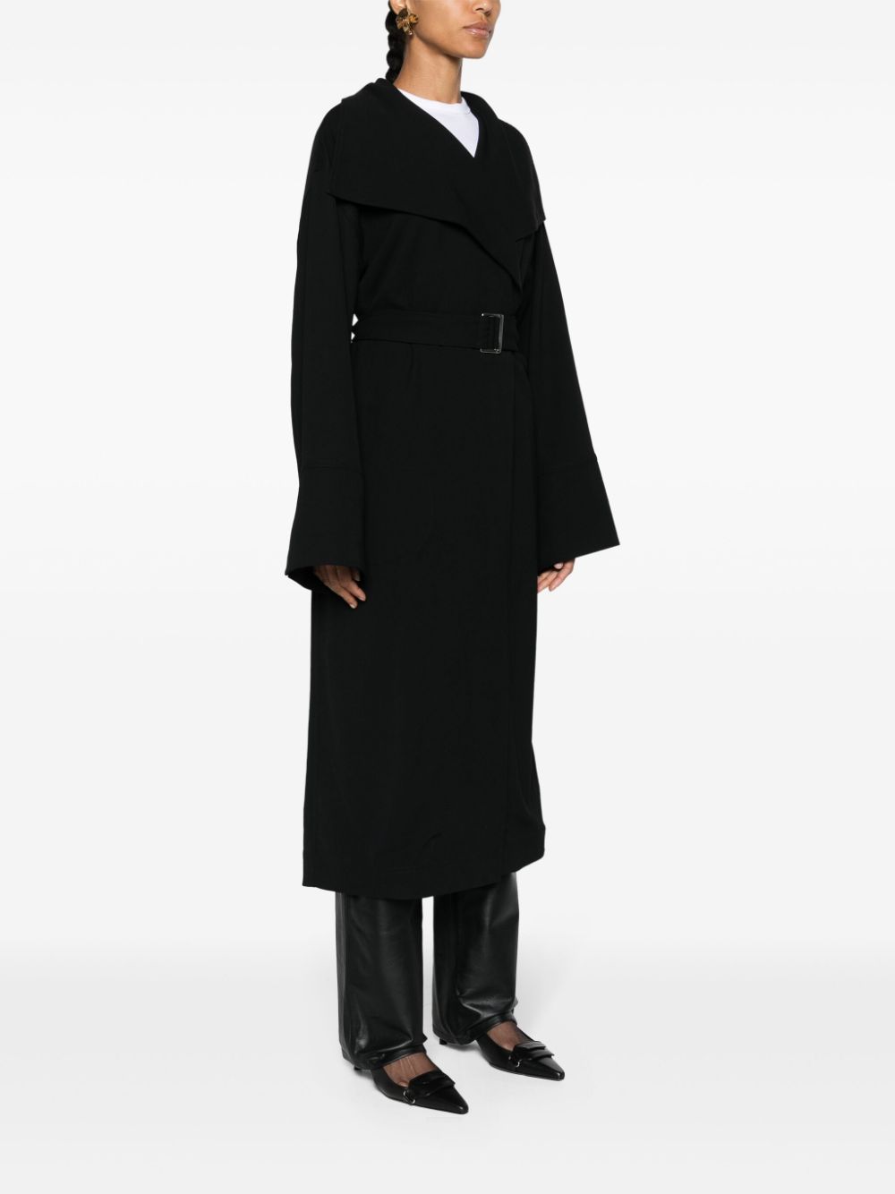 TOTEME PRE Coats Black Elastane