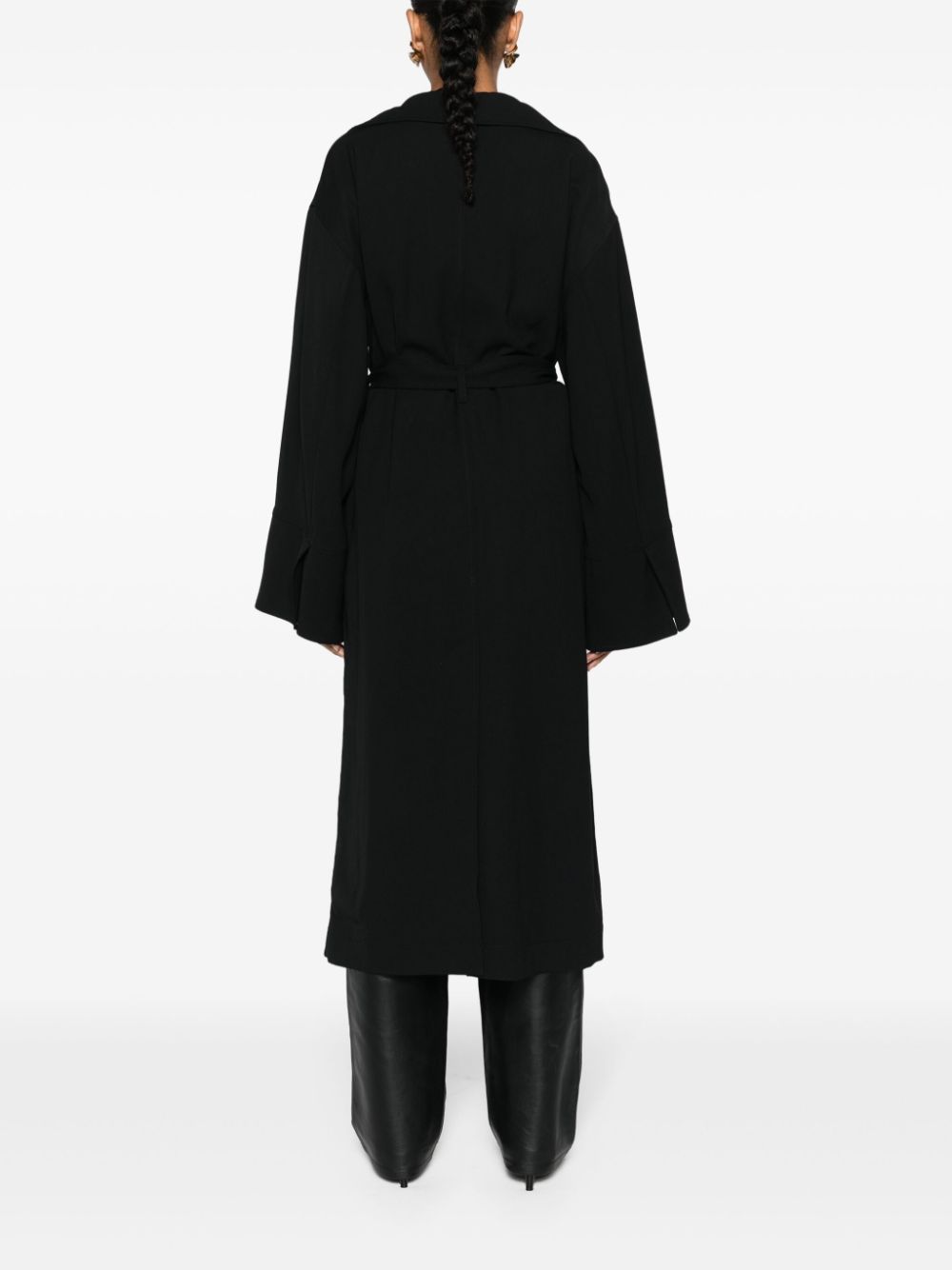 TOTEME PRE Coats Black Elastane