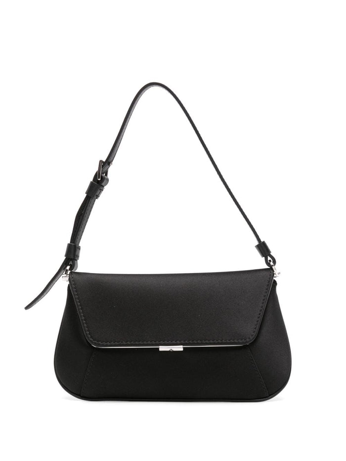 Amina Muaddi Bags Black Outer: Calf Leather