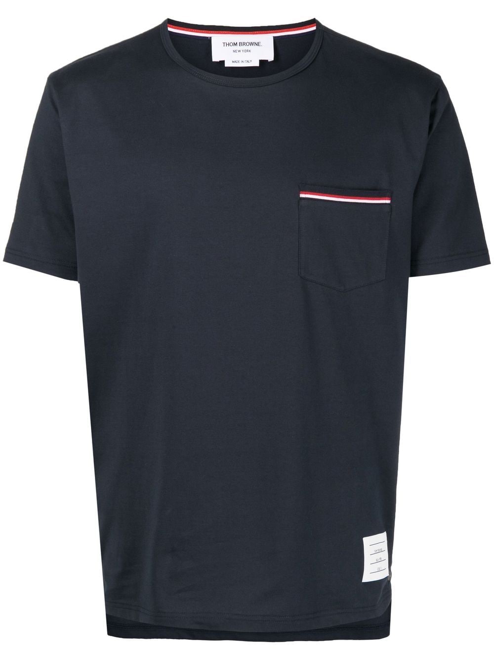 Thom Browne T-Shirts And Polos Blue Cottn