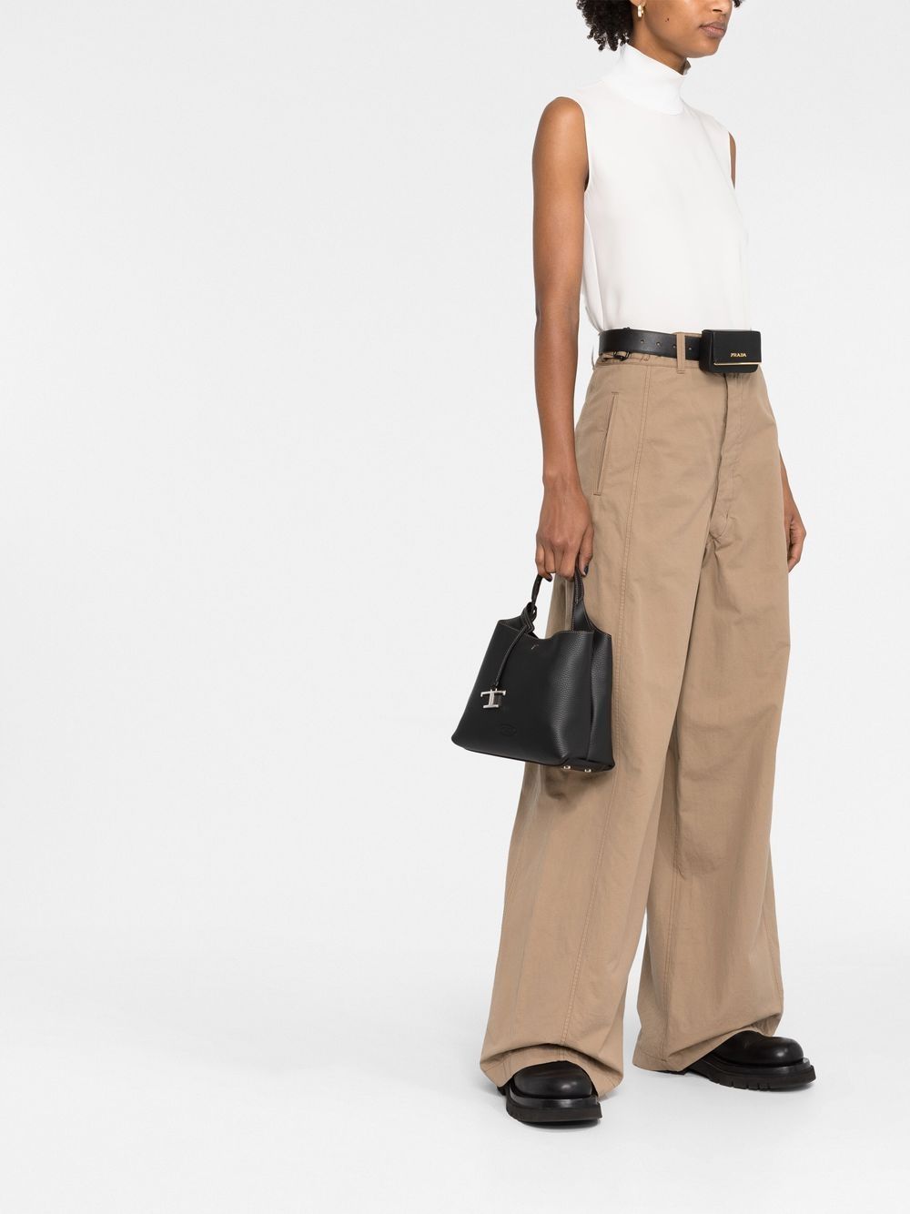 Tods Bags Black Calf Leather