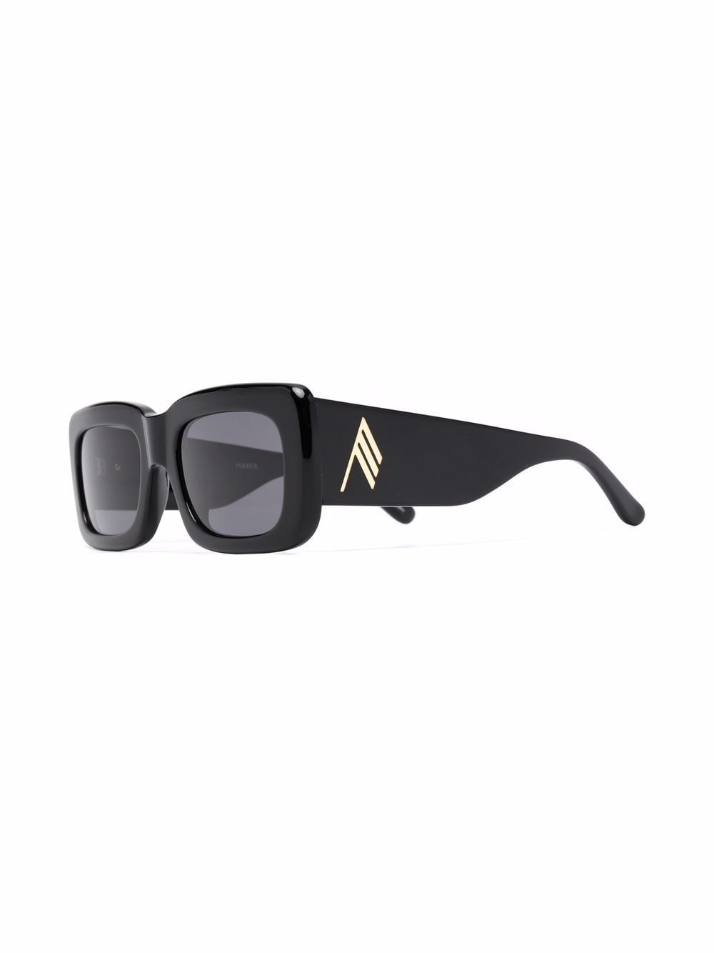 The Attico Sunglasses Black Acetate