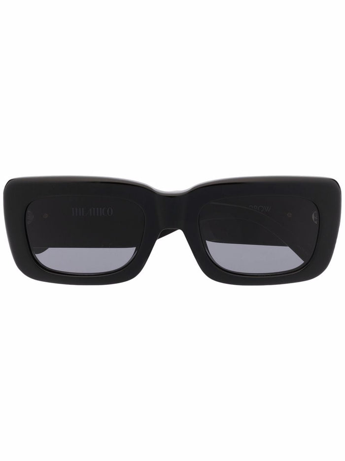 The Attico Sunglasses Black Acetate
