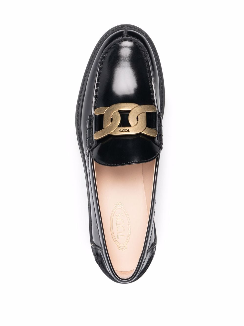 Tods Flat Shoes Black Leather