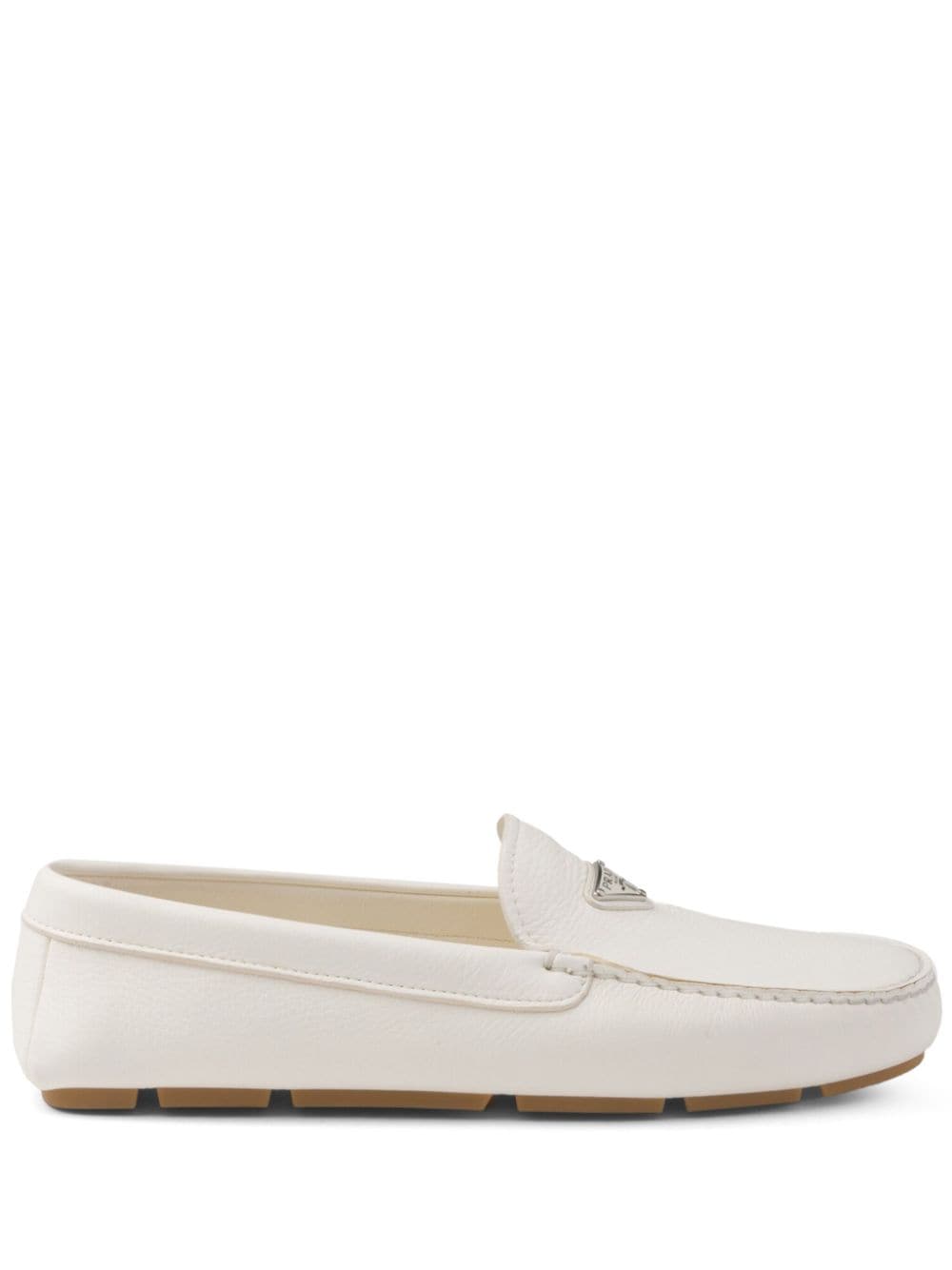 Prada Flat Shoes White