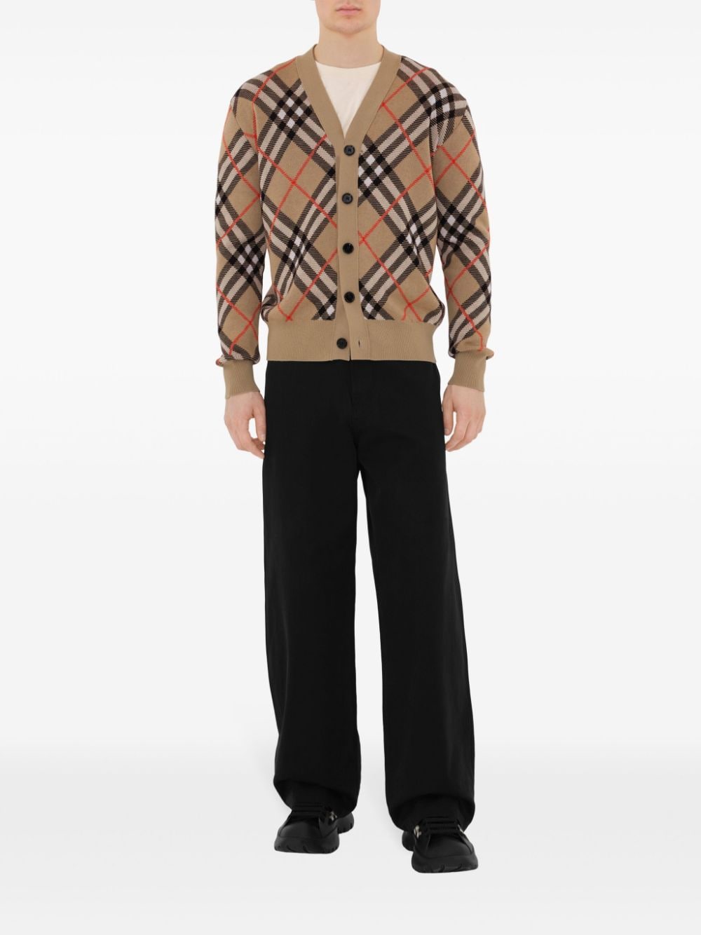 Burberry Sweaters Beige Outer: Wool