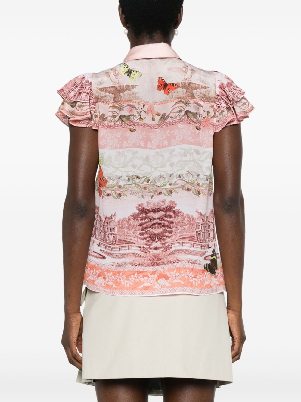 Alice + Olivia Top Powder Polyester