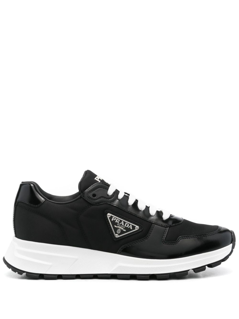 Prada Sneakers Black Outer: Leather