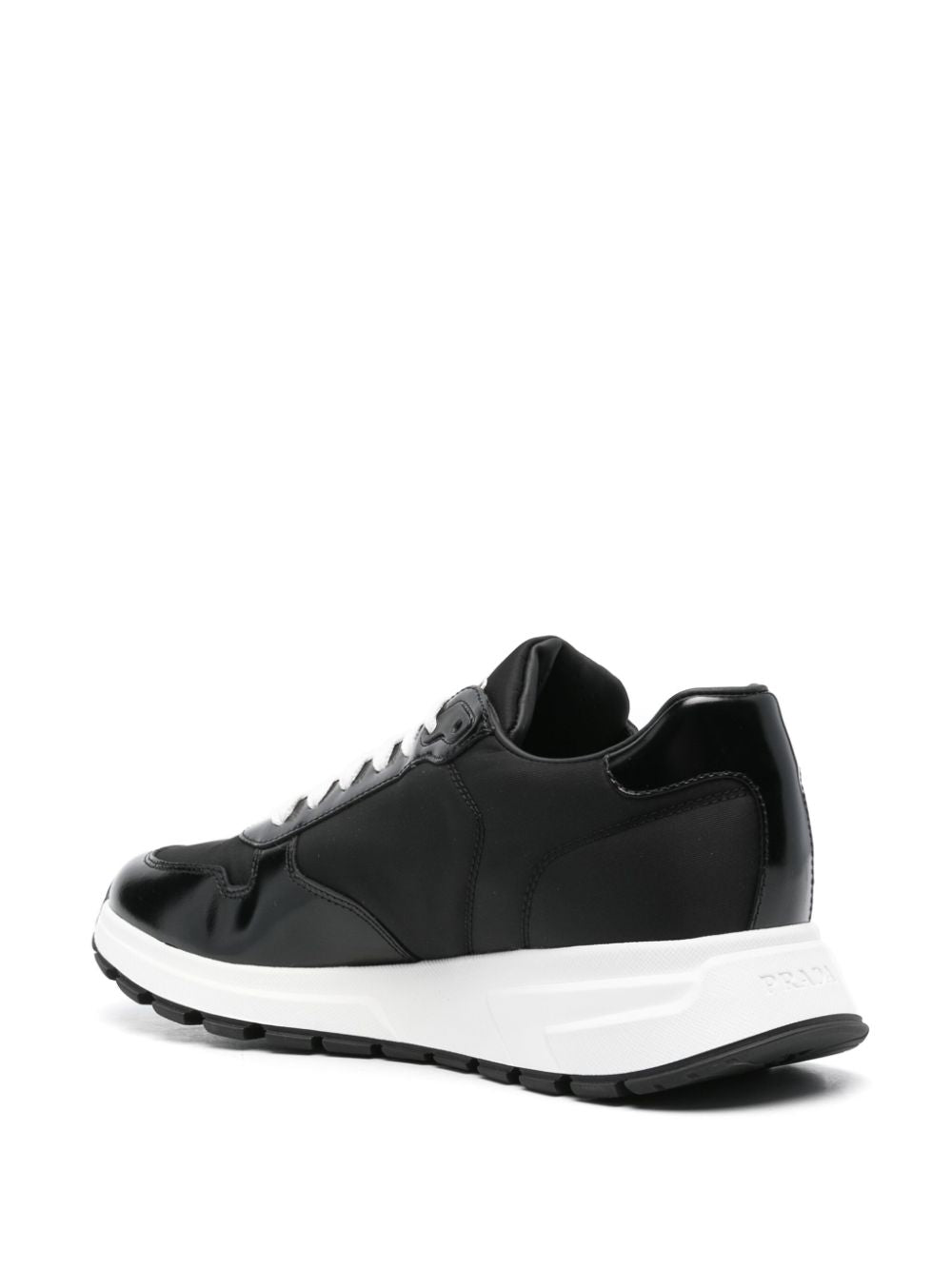 Prada Sneakers Black Outer: Leather