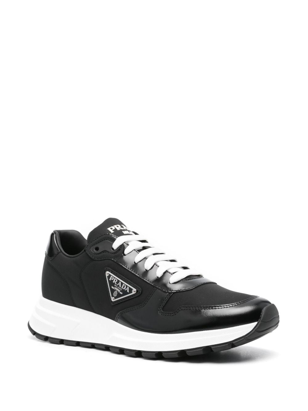 Prada Sneakers Black Outer: Leather