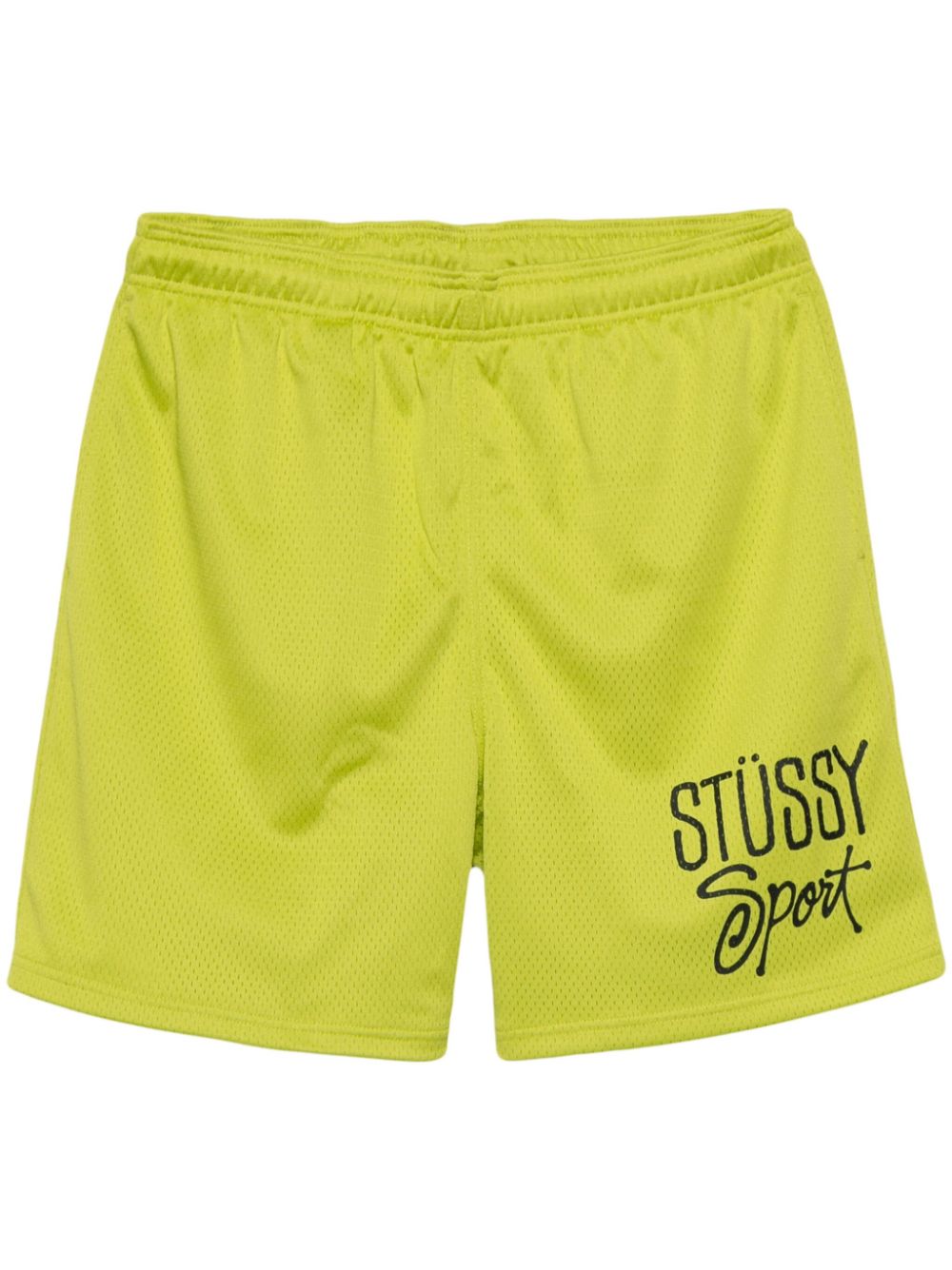 Stussy Shorts Yellow Polyester