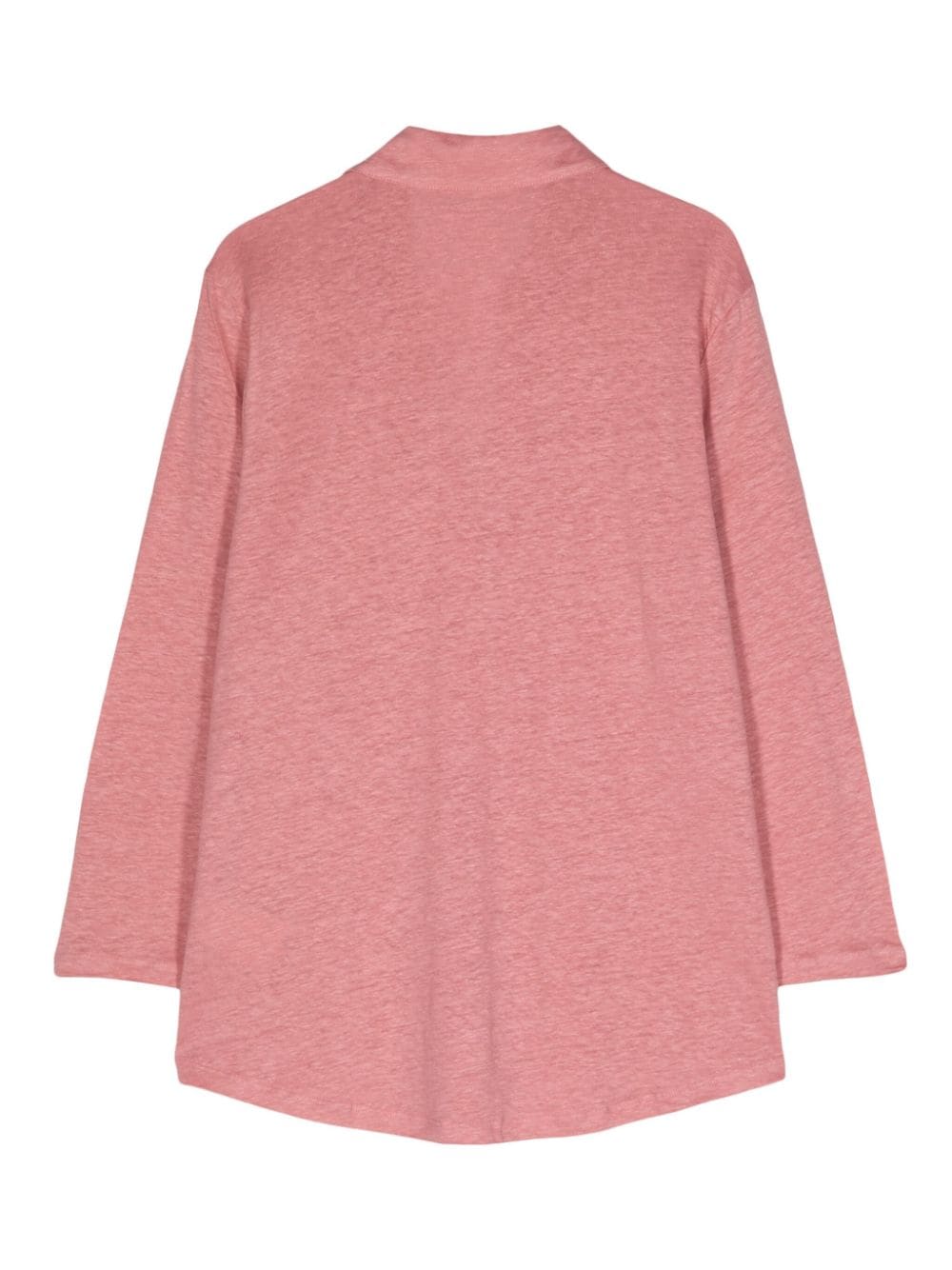 Majestic Shirts Pink Linen