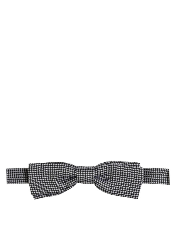 Dolce & Gabbana 100% Silk bow tie in black