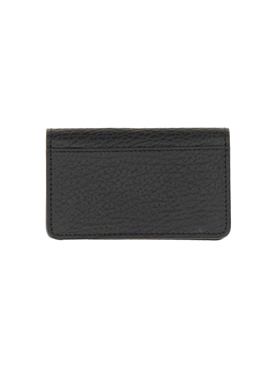 Leather Card Holder Black Wallets & Purses