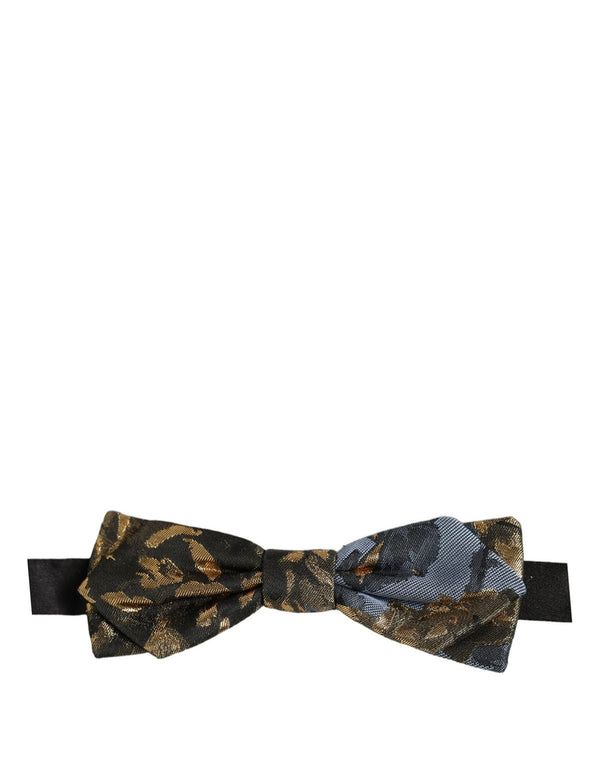 Dolce & Gabbana 89% Polyester bow tie in multicolor