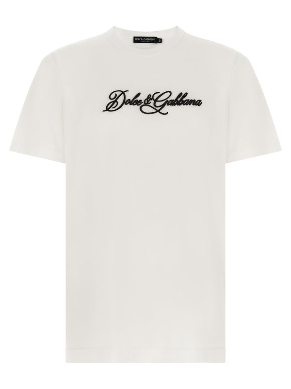 Dolce & Gabbana 100% Cotton t-shirt in white