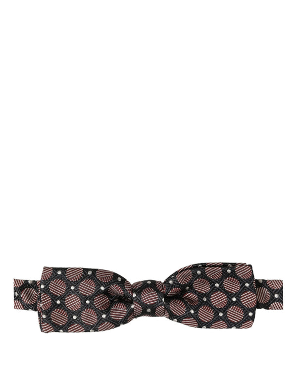 Dolce & Gabbana 100% Silk bow tie in multicolor