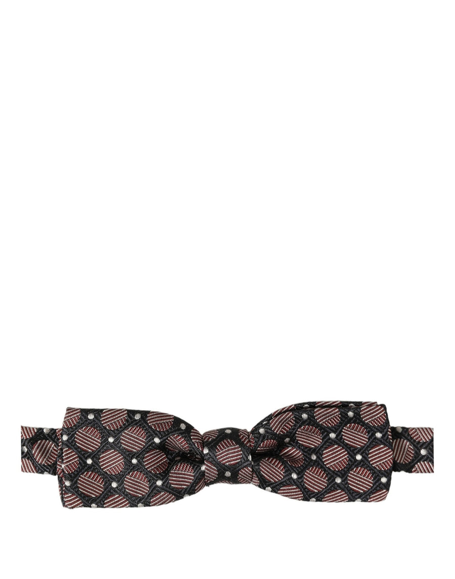 Dolce & Gabbana 100% Silk bow tie in multicolor