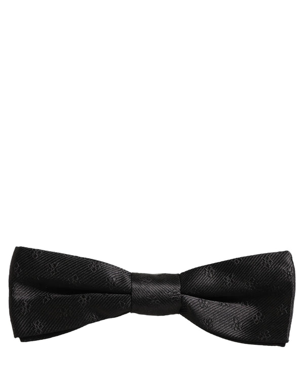 Dolce & Gabbana 100% Silk bow tie in black