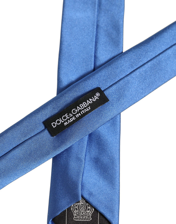 Dolce & Gabbana 100% Silk necktie in blue