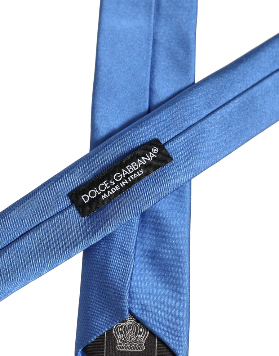 Dolce & Gabbana 100% Silk necktie in blue