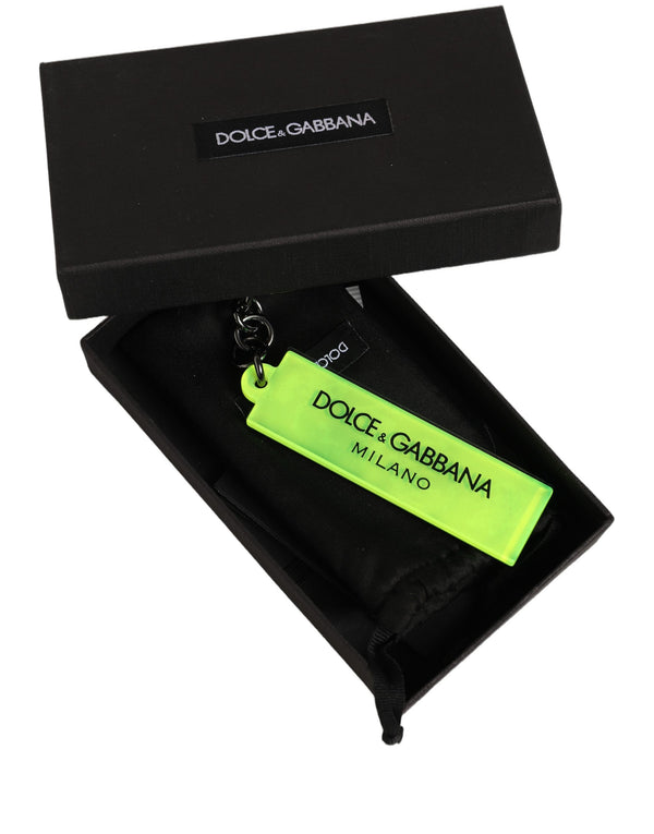 Dolce & Gabbana Rubber keychain in green