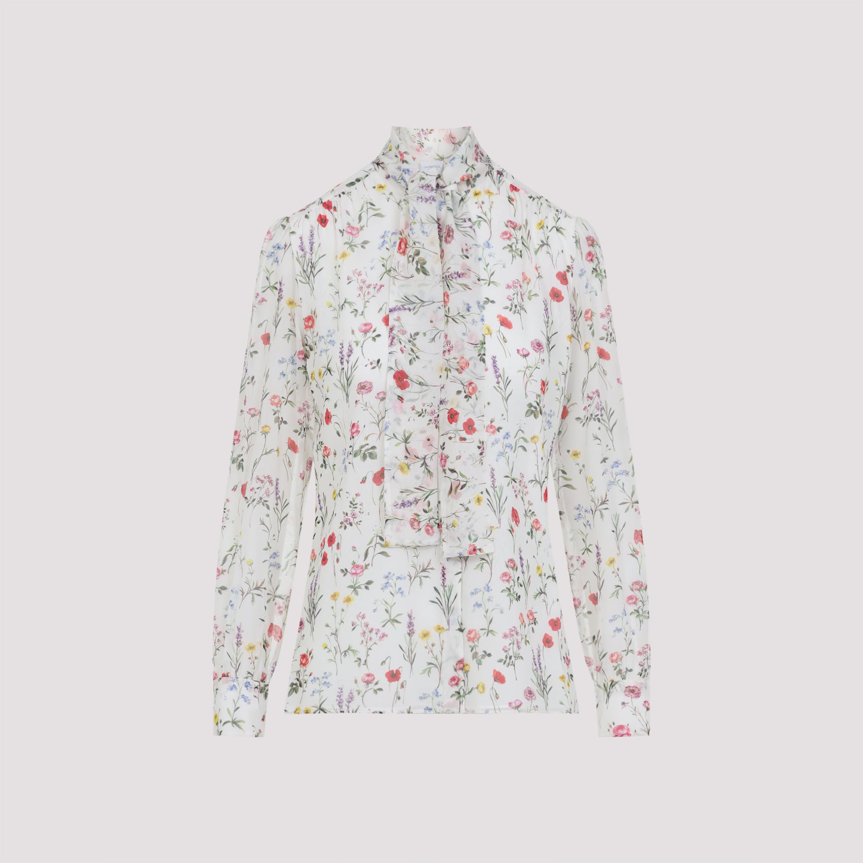 Silk Blouse Multicolour Shirt