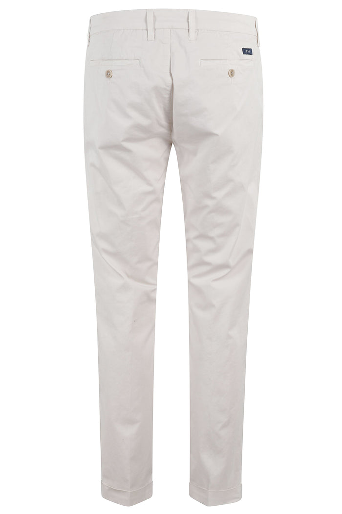 Capri Classico Nude & Neutrals Cotone Elastan Pantaloni