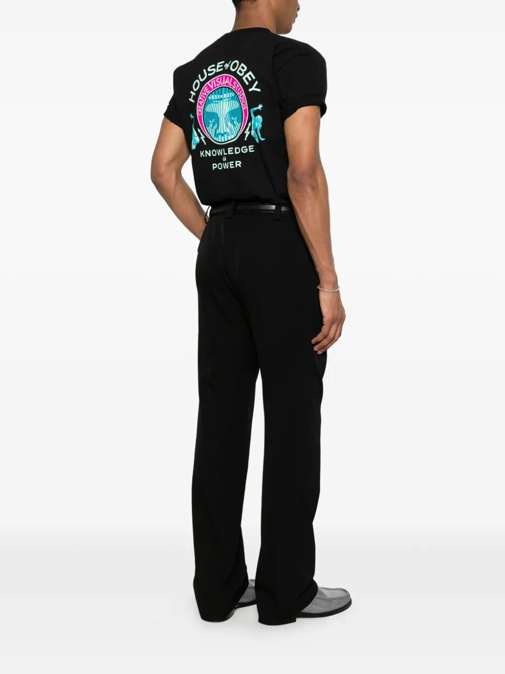 Knowledge Is Power Tee Black Tshirt