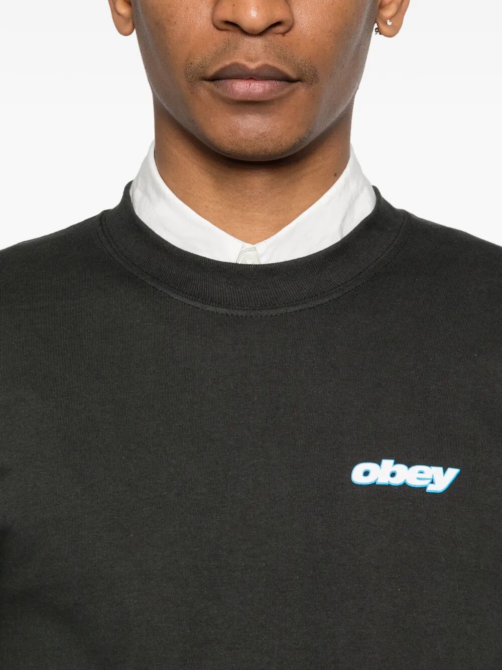 Lips Tee Black Tshirt