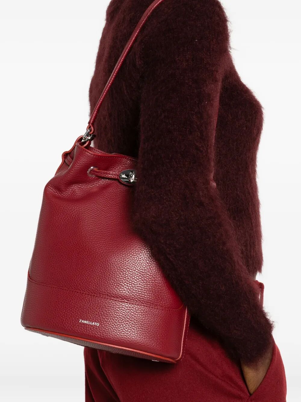 Monda Daily Red Opera Leather | Bag