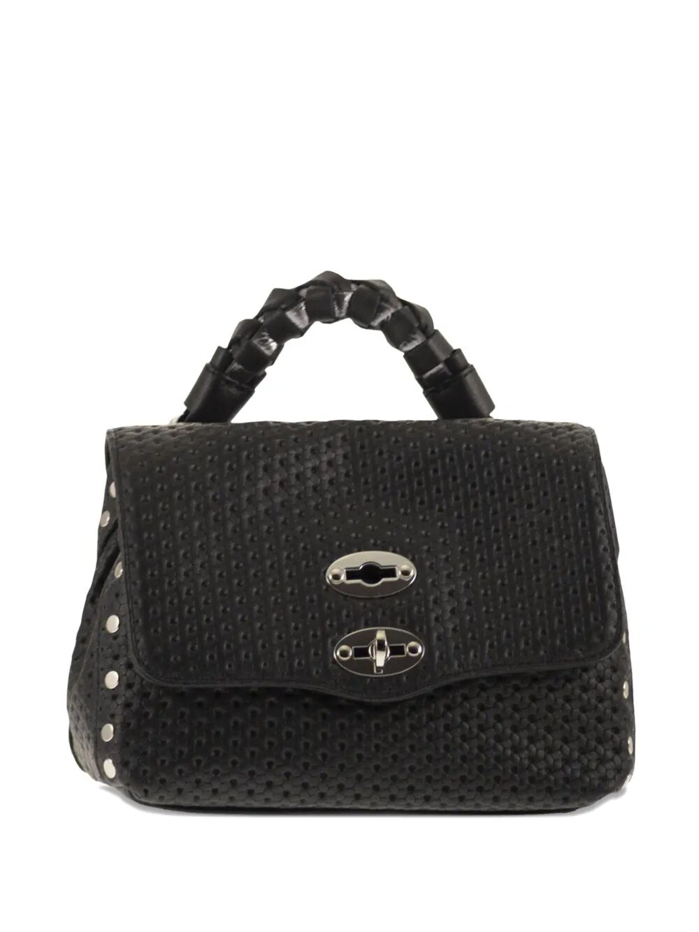Postina Casa Venissa Manico Speciale Black Nero Leather | Bag