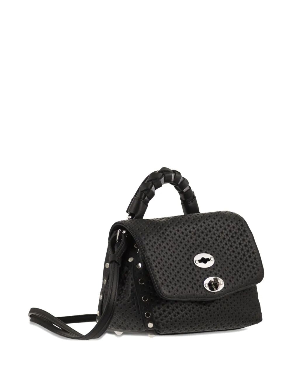 Postina Casa Venissa Manico Speciale Black Nero Leather | Bag