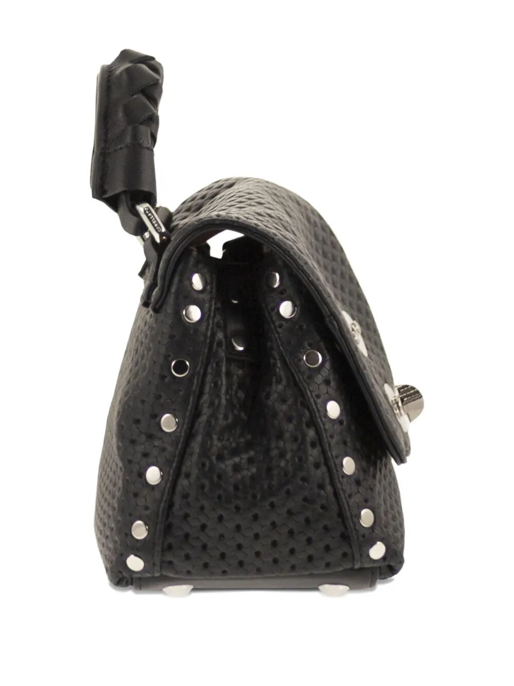 Postina Casa Venissa Manico Speciale Black Nero Leather | Bag